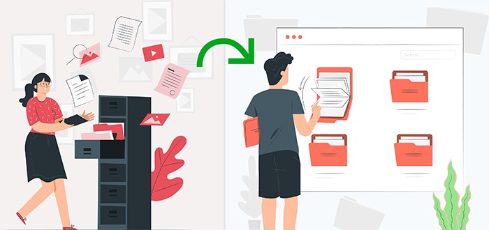 Traditional vs. Digital Document Management
